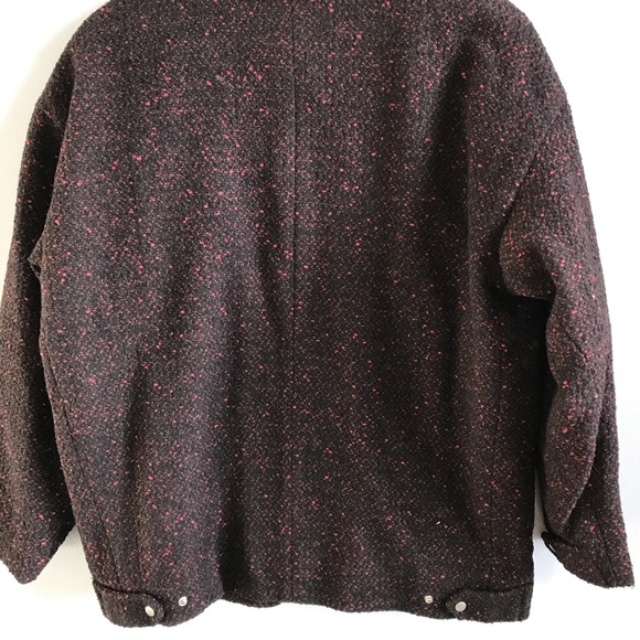 SUNCOO Paris textured wool coat size S - Picture 6 of 8